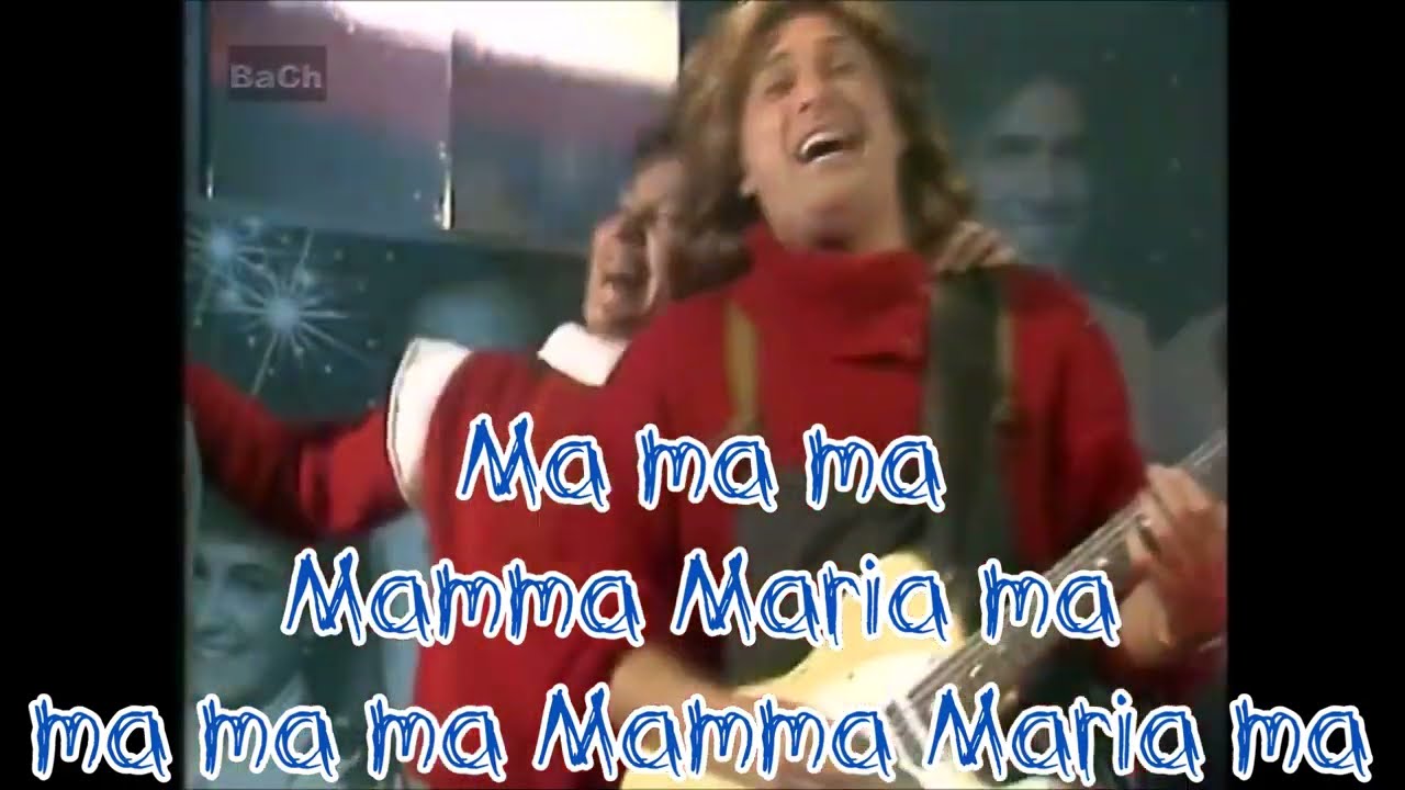 MAMMA MARIA 🎻🎺 RICCHI E POVERI 🤎live [1983] ♫♫ con TESTO 🎤lyrics🎼