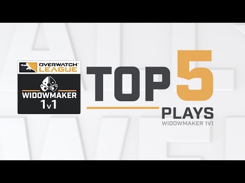 Overwatch League Top 5 Plays – Widowmaker 1 vs. 1