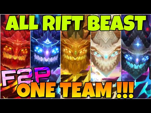 ONE F2P TEAM FOR ALL RIFT BEAST !!! SUMMONERS WAR