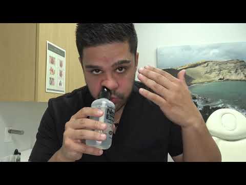 Educational Video: Nasal rinse tutorial