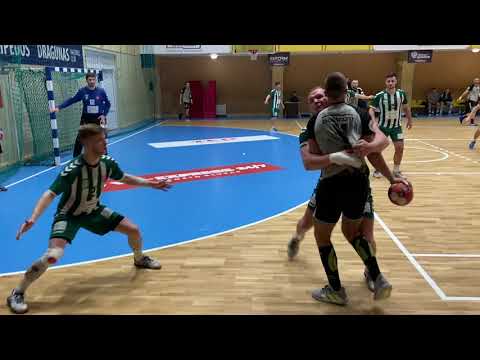 Klaipėdos "Dragūnas" - Kauno "Granitas-Karys". Rungtynių apžvalga | Handball highlights