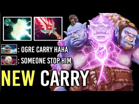 EPIC Sh*t Carry Ogre Magi Mjollnir vs Top Meta Invoker Gyro Imba Talent Tree Build Crazy 7.22 Dota 2