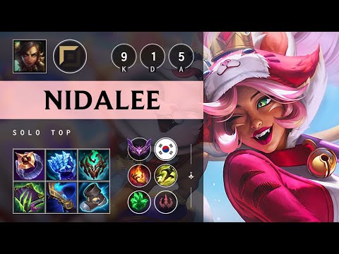 Nidalee Top vs Vladimir - KR Master Patch 25.04