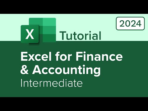 Excel for Finance and Accounting Beginner Tutorial