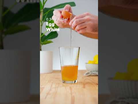 Whiskey Sour cocktail recipe