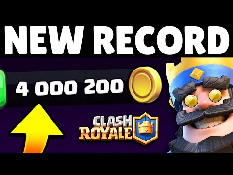 RECORD! SUPERIAMO 4 MILIONI DI ORO! - Clash Royale
