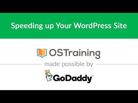 WordPress Beginner Tutorial 38 Speeding up Your WordPress Site