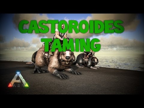 Ark Survival Evolved Xbox One: Huge Beaver Taming S1E3
