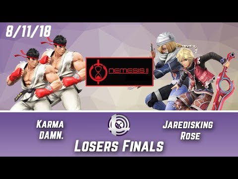 Nemesis II - Karma & DAMN. Vs. Jaredisking & Rose - Losers Finals