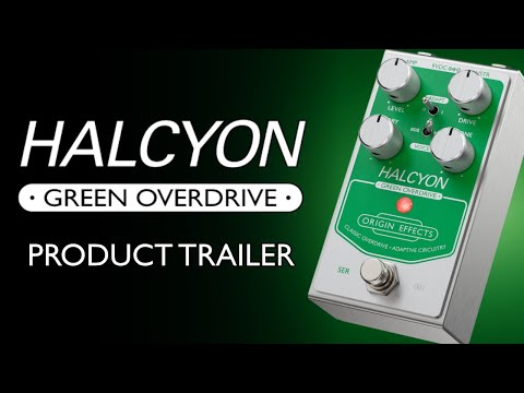 Origin Effects Halcyon Green Overdrive Pedal - Andertons Origin Effects Halcyon Green Overdrive Pedal - Andertons