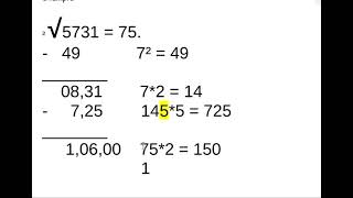 Download the video "Find an approximate value of a #squareroot , 4 digits"