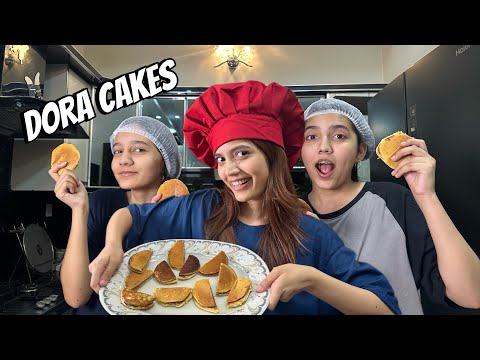 Cooking Dora cakes for the first time | Sistrology | Fatima Faisal