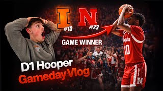WE WON ON A BUZZER BEATER! // VS #13 ILLINOIS