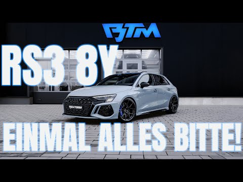 The RS3 8Y doesn't get any better than this! Upgraded turbo and Alcantara as far as the eye can see!