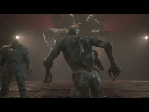 Gotham Knights Nightwing vs. clay face