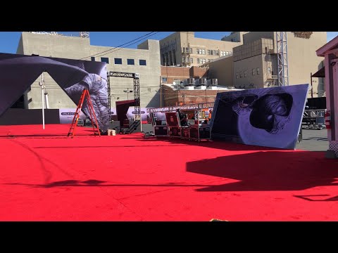 Hollywood getting ready for Moon Knight Red Carpet Premiere