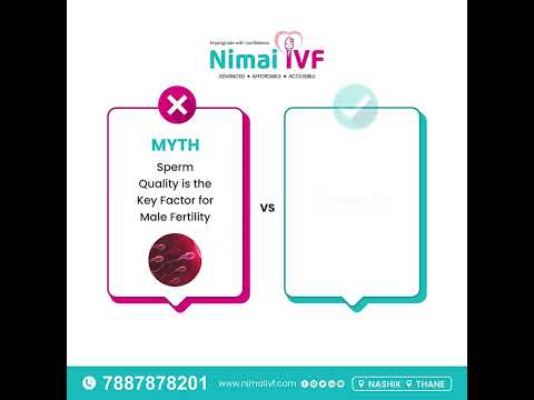 MYTH & FACT about Spert Quality and Overall Health #ivf #ivfbaby #nimaivf