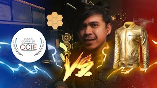 CCIE vs AWS Gold Jacket