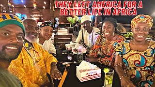 African Americans living in Ghana, I found visiting Liberia