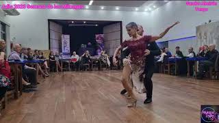 Video thumbnail for Bailan AURORA LUBIZ y CLAUDIO GONZÁLEZ en FRIULANA TANGO JULIO 2023 / La Semana de las Milongas