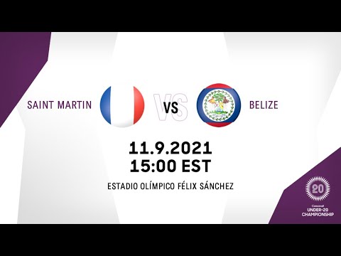 2021 Concacaf Under-20 Championship | Saint Martin vs Belize
