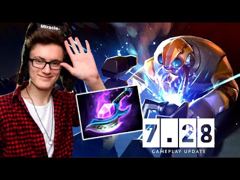 Miracle- Testing New Patch with Imba Items + Broken Combo - Tinker + Arcane Blink - Dota 2 Gameplay