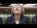 Theresa May at PMQs outdoing Edward Heath at the shoulder shake
