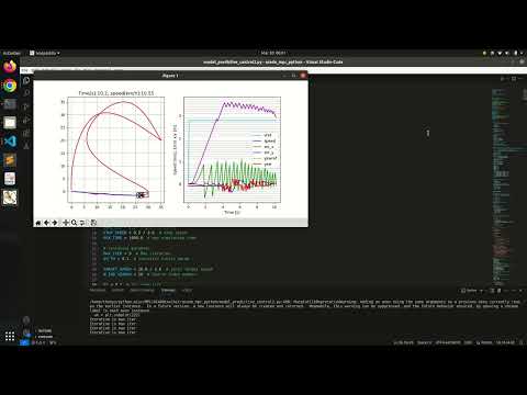 Model Predictive Control | C++ Python Extension | ACADO Toolkit