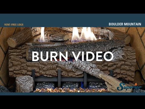Superior Boulder Mountain 30" Ventless Gas Log Set