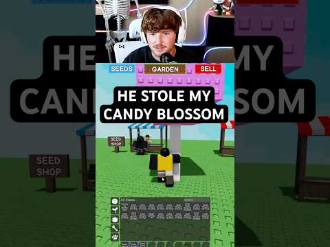 Rich Grow a Garden Player STOLE MY CANDY BLOSSOM..