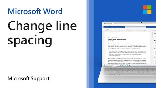 How to change line spacing in Word | Microsoft