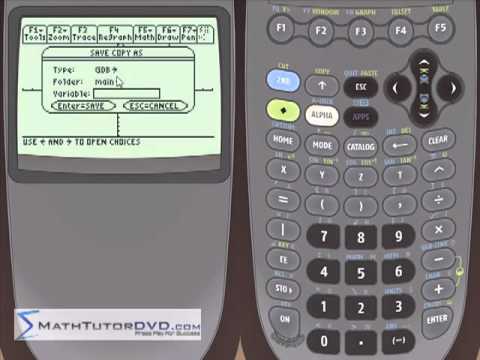 Lesson 25 - Saving And Recalling Graphs