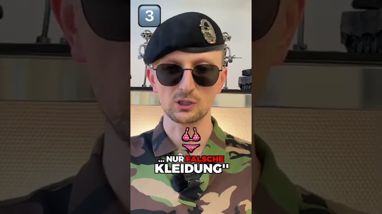 Ich habe echt viele Frauen😃 #soldatenwissen #ausbilder #sprüche #bundeswehrmemes