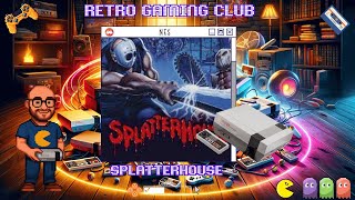 Splatterhouse | NES | Review & Gameplay | Classic Horror Action!
