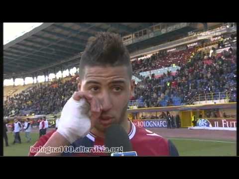 Bologna FC 1909 03/03/2013 Bologna - Cagliari 2-0 primo tempo, Taider nell'intervallo