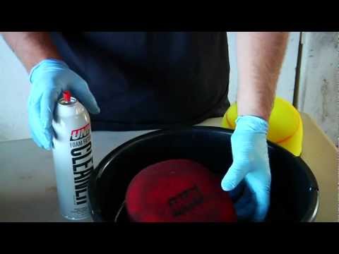 How to clean a UNI Two-Stage foam air filter