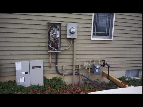 Generac 16kW whole house power backup DIY Installation