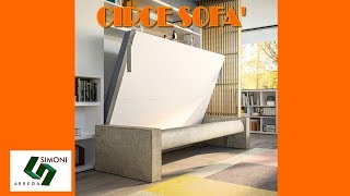 Letto a scomparsa CIRCE SOFA'