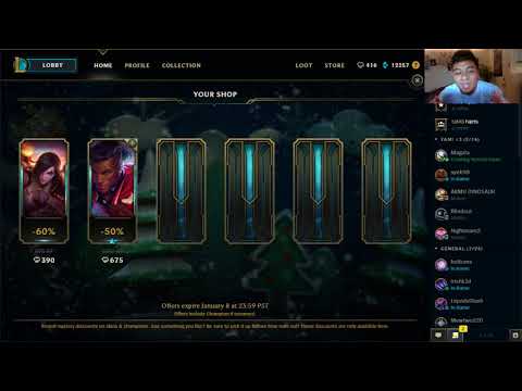 Opening My Snowdown Shop (League Of Legends)