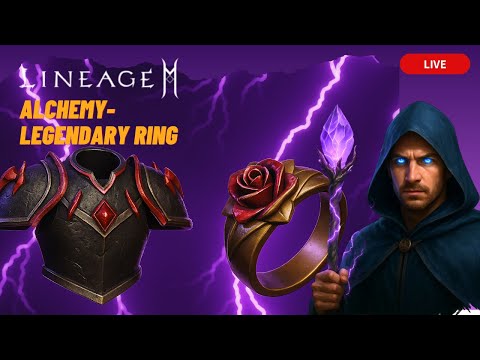 Lineage2m | Attempts to get Dynasty ring | #lineage2m #l2community #alchemy #gatcha  #mmorpg 