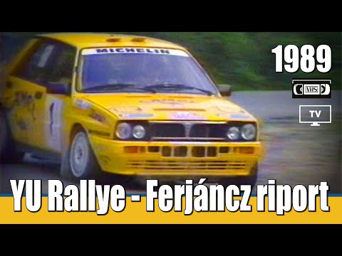 22. YU Rally 1989. Ferjáncz Attila - dr. Tandari János  -   RallyeShop.hu