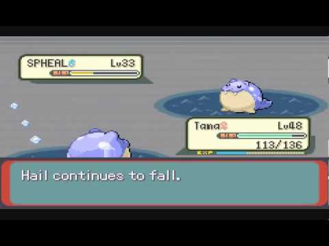 Pokémon Emerald No Evolutions - Pt 65 - Chaotic Clash!  Kyogre Vs. Groudon!