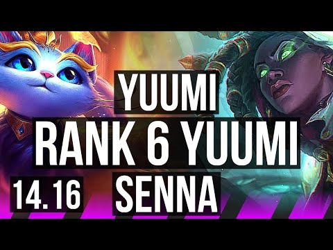 YUUMI & Twitch vs SENNA & Ezreal (SUP) | Rank 6 Yuumi, 1/2/19 | NA Challenger | 14.16