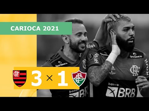 Flamengo 3 X 1 Fluminense - Gols - 22/05 - Campeonato Carioca 2021