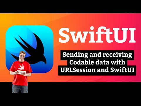 Sending and receiving Codable data with URLSession and SwiftUI – Cupcake Corner SwiftUI Tutorial 1/9 thumbnail