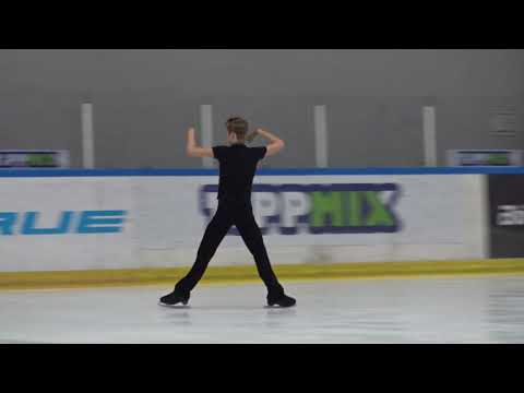 Louis Weissert Junior Men Free Program Halloween Cup 2019