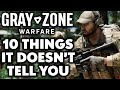 Gray Zone Warfare - 10 Beginners Tips And Tricks You Need To Know