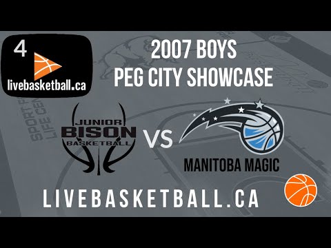 Peg City Showcase - 2007 Junior Bison( Walters) Boys vs 2007 Manitoba Magic Boys