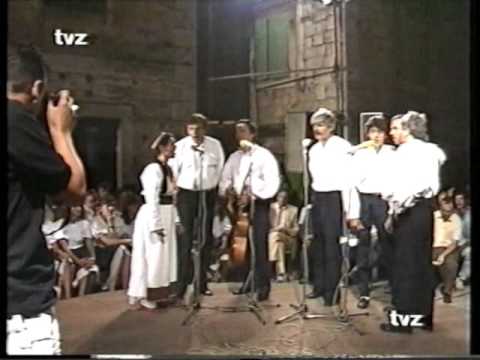 Vjerio sam se na konalu - klapa Linđo - FDK - Večer Dinka Fia 1989