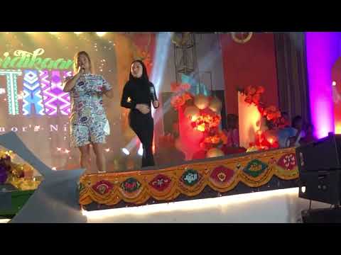 Neggie and Iya during 49th Kamahardikaan sin Tawi-Tawi #tawitawi #49thkamahardikaansintawitawi